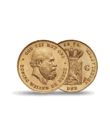 Moneda Oro 10 Florines - Países Bajos - En Stock en VIRTU LUXURY MARSEILLE.