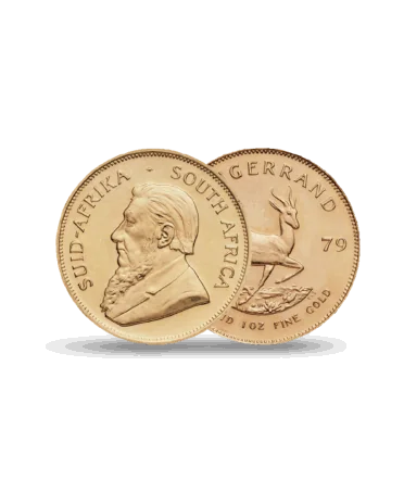 Moneda KRUGERRAND de oro disponible en VIRTU LUXURY