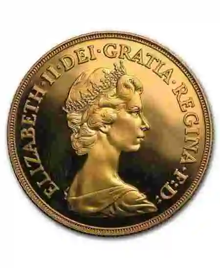 Moneda Soberano ORO disponible en VIRTU LUXURY