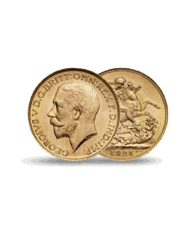 Moneda Soberano ORO disponible en VIRTU LUXURY