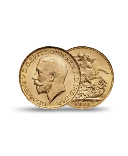 Moneda Soberano ORO disponible en VIRTU LUXURY
