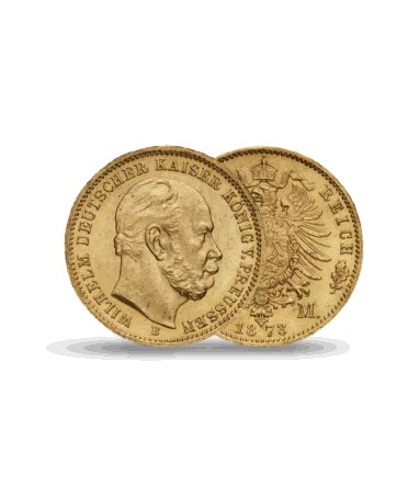 Moneda de 20 Reich Mark Alemanes ORO disponible en VIRTU LUXURY