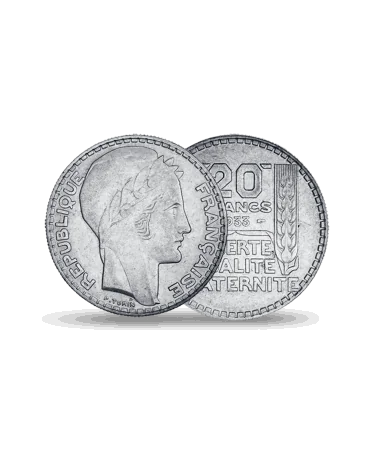 Moneda de 20 francos TURIN de plata disponible en VIRTU LUXURY