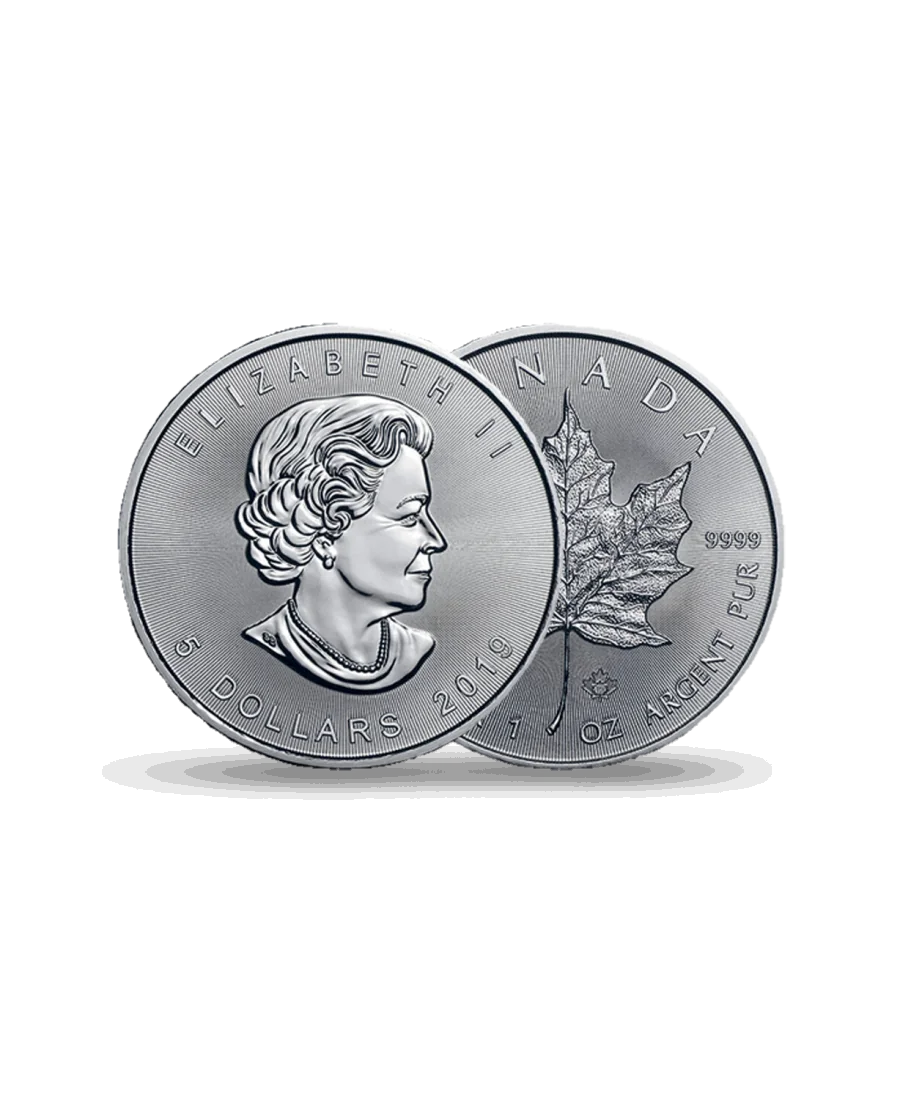 Moneda MAPLE LEAF Plata disponible en VIRTU LUXURY Moneda MAPLE LEAF Plata disponible en VIRTU LUXURY