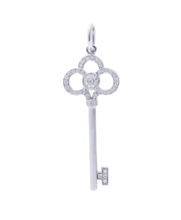 Colgante Llave Corona GM de la prestigiosa marca TIFFANY & CO. Disponible en VIRTU LUXURY.