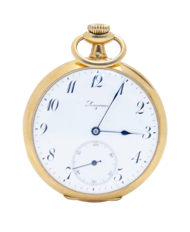 Reloj de bolsillo Admiral en Oro amarillo Unisex de la casa Longines. Disponible en VIRTU LUXURY.
