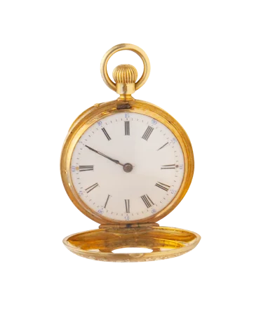 Reloj de Oro amarillo de 18 Quilates de LE ROY & FILS. Disponible en VIRTU LUXURY.