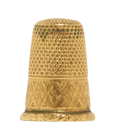 Dedal, brilla con todo su esplendor al estar elaborado en oro.