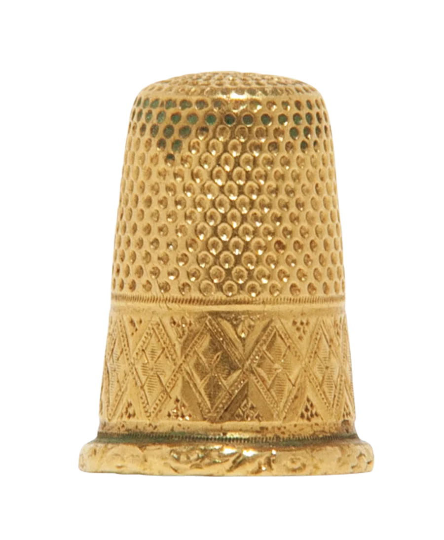 Dedal, brilla con todo su esplendor al estar elaborado en oro.