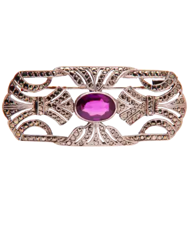 Hermoso broche vintage es un broche que te realzará, de eso no hay duda.