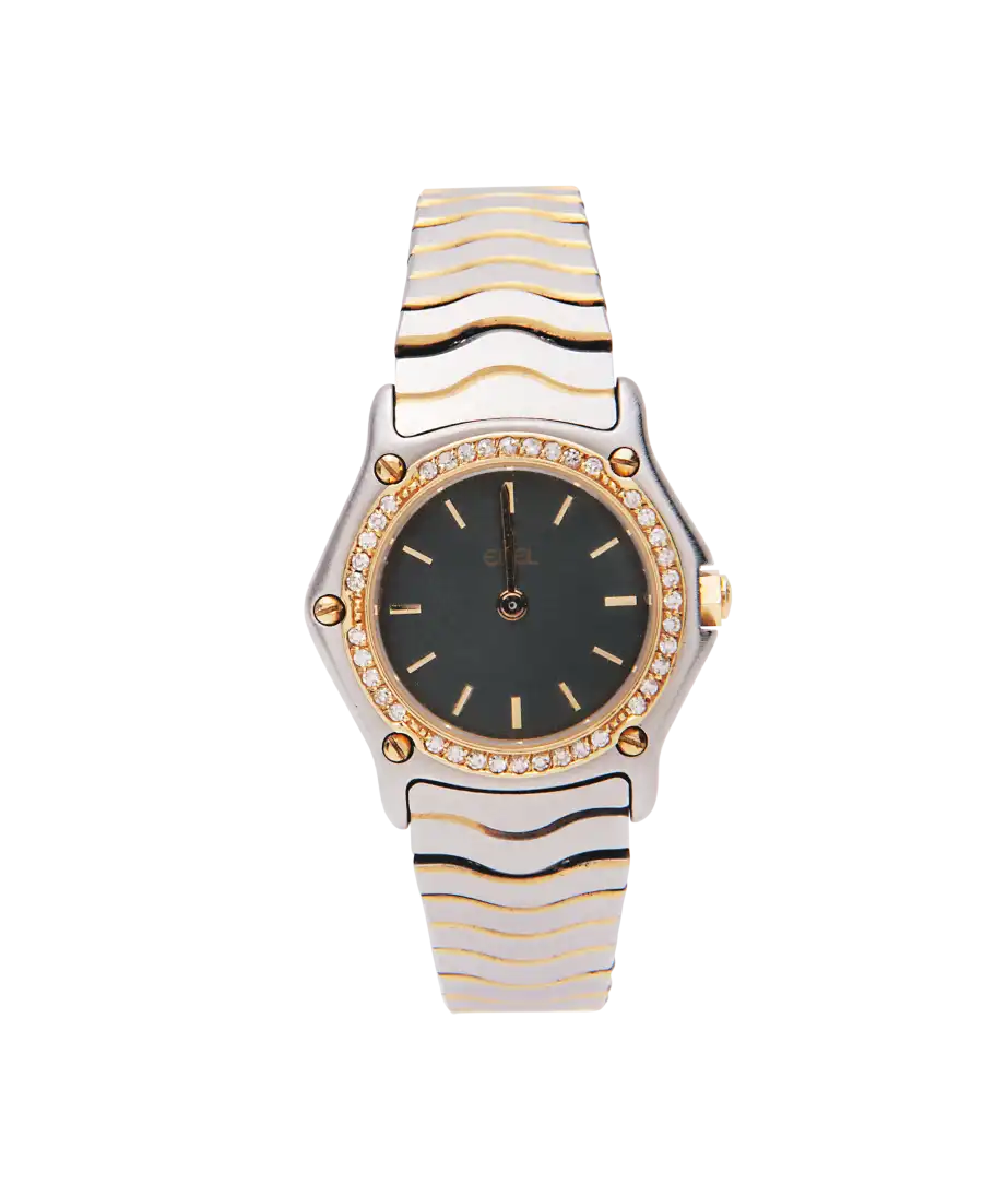 Reloj Ebel - diamantes - Oro y Acero - flexible - wave - cuarzo - disponible en RELOJERÍA en VIRTU LUXURY