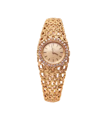 Reloj Omega - Oro macizo - Reloj de pulsera - esfera sin números - relojería - modelo ULTRA RARO