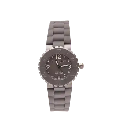 El reloj W1728D es un reloj de acero gris. Disponible en VIRTU LUXURY.