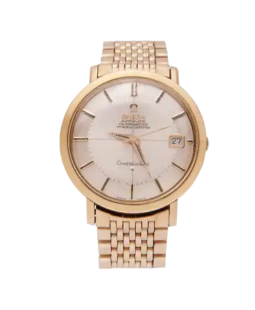 Reloj de pulsera Constellation de la casa relojera Omega. Disponible en VIRTU LUXURY.
