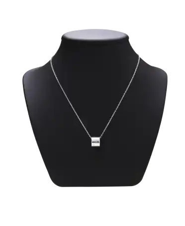 Collar GUCCI - marca de lujo - Gucci renombre - collar de marca - plata - Disponible en VIRTU LUXURY