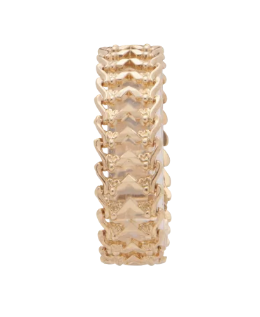 Pulsera de Oro amarillo de 18 Quilates Le Classic. Disponible en VIRTU LUXURY.