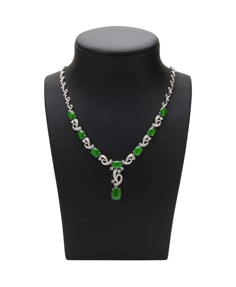 Collier MERVEILLE DE CHINE en Or blanc 18 Carats. Disponible chez VIRTU LUXURY. Collier MERVEILLE DE CHINE en Or blanc 18 Carats. Disponible chez VIRTU LUXURY.