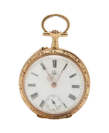 Reloj de Bolsillo de la casa relojera Lip. Disponible en VIRTU LUXURY.