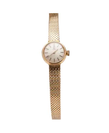 Reloj Vintage Fifties Gold Watch de la casa relojera Tissot. Disponible en VIRTU LUXURY.