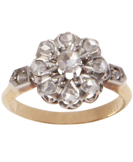 Diamant en Rosace CIRCA 1950