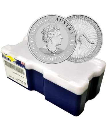 SILVER BOX de 250 Monedas de CANGURO de Plata disponible en VIRTU LUXURY